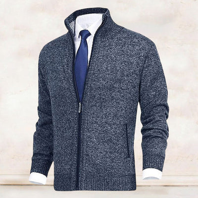 Milano Eleganza™ - Stylish Comfy Cardigan With Collar