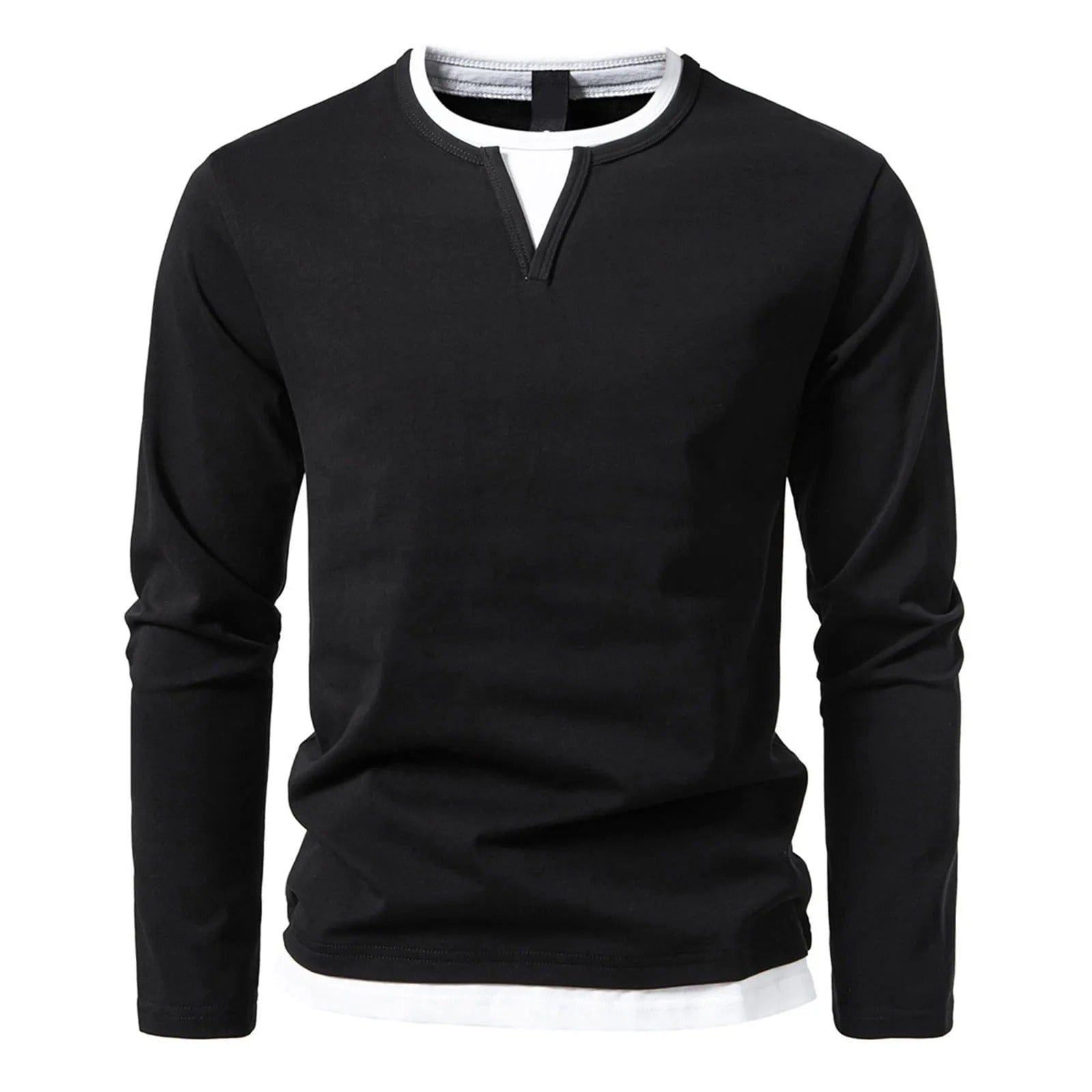 Damian | Lässiger Pullover mit V-Ausschnitt