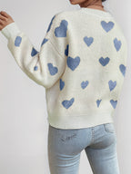 Lotte™ | Herz-Strickpullover