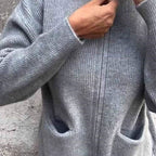 Evelyn | Comfortabele Zip-Strickjacket