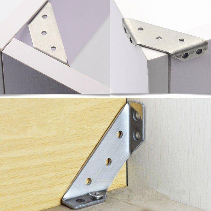 Waelers™ Corner Brackets | Easily restore worn-out furniture