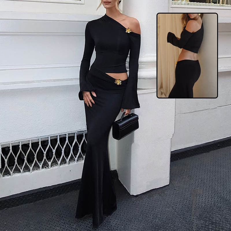 Zarana™ | Elegante Set met Top en Maxi Rok