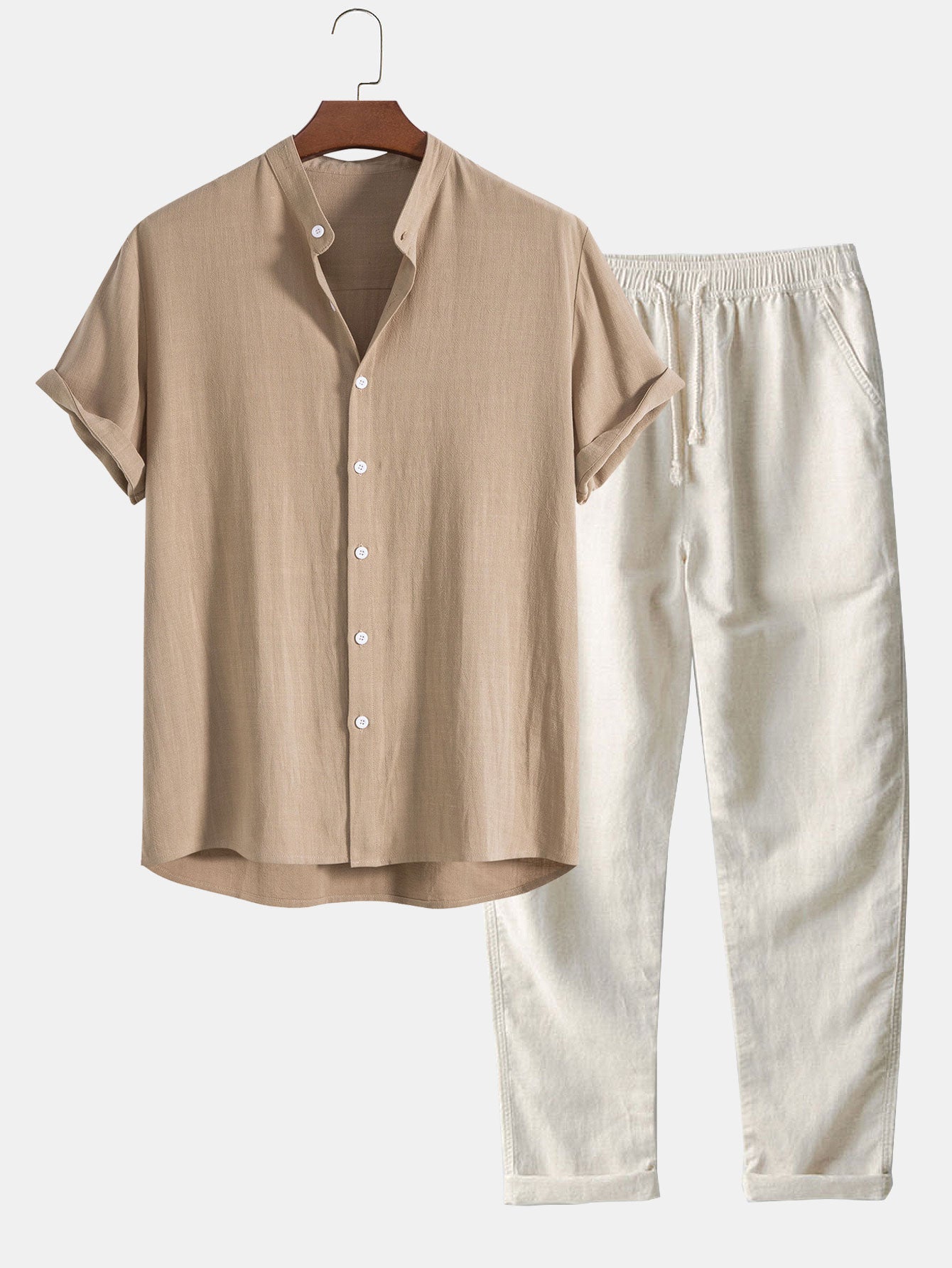 Men's Linen Co-ord Set | Minimalist Summer Style | Comfort &amp; Class