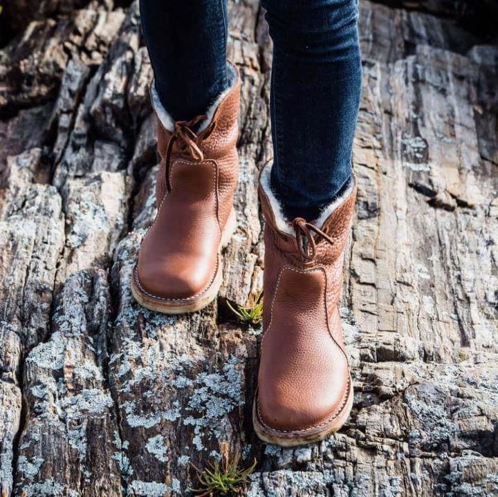 EMILIA - Waterproof boots with wool lining