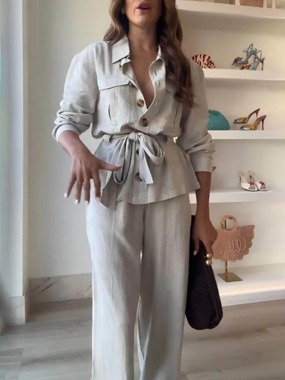 Tiffany | Linen Co-ord Set