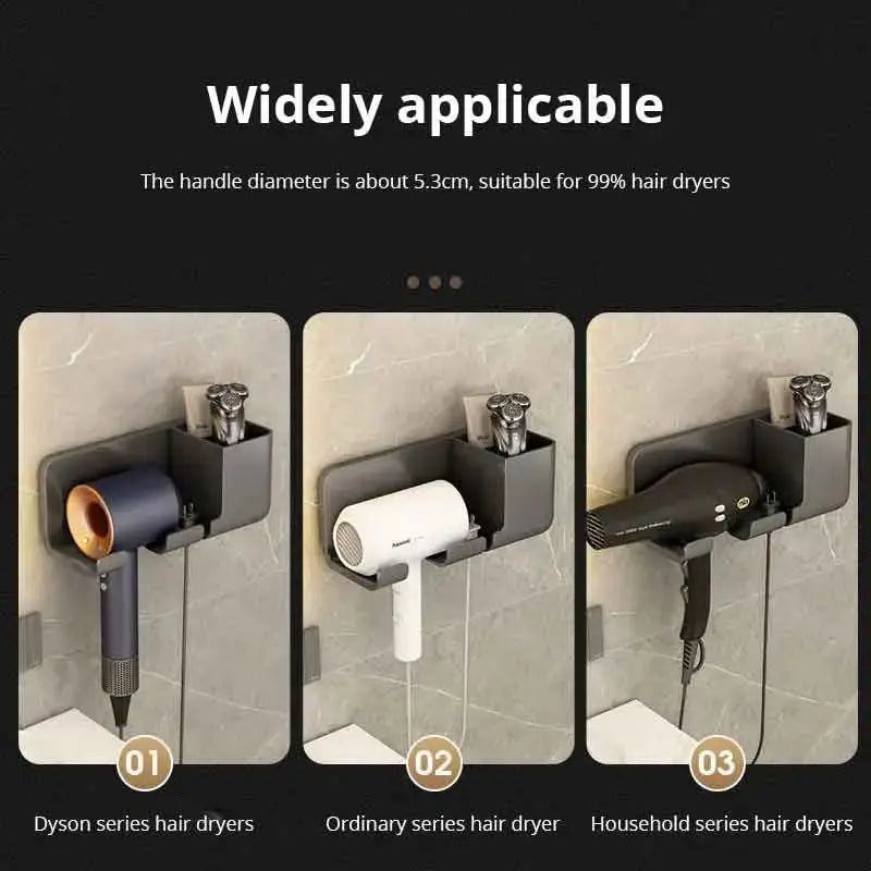 Hair dryer multi holder 