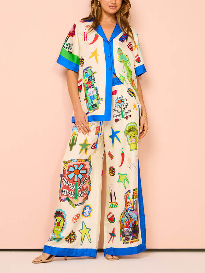 Trielinda™ | Printed Color Summer Set