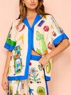 Trielinda™ | Printed Color Summer Set