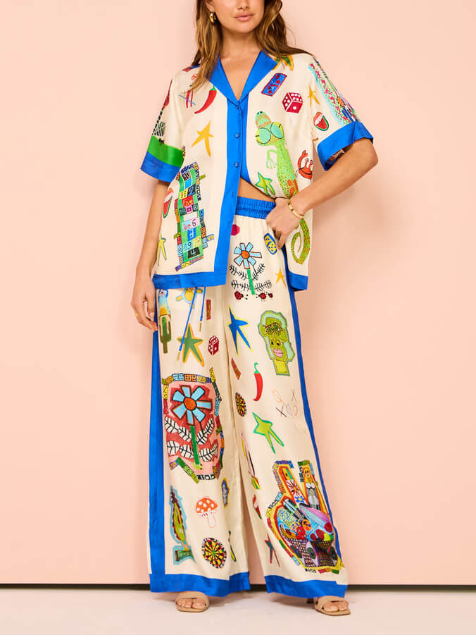 Trielinda™ | Printed Color Summer Set