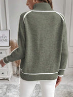 SUZANNE™ | ELEGANT AND WARM LINED SWEATER