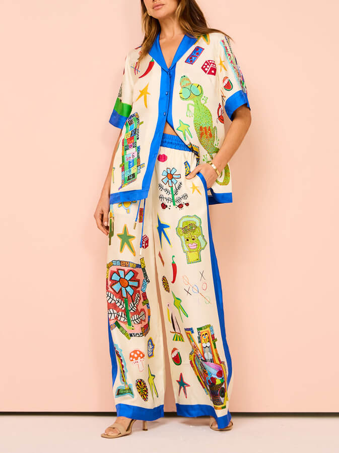 Trielinda™ | Printed Color Summer Set