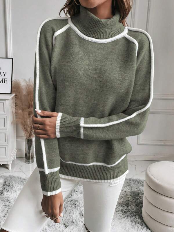 SUZANNE™ | ELEGANT AND WARM LINED SWEATER