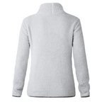 Noemi - Warm Fleece Sweater with Fur
