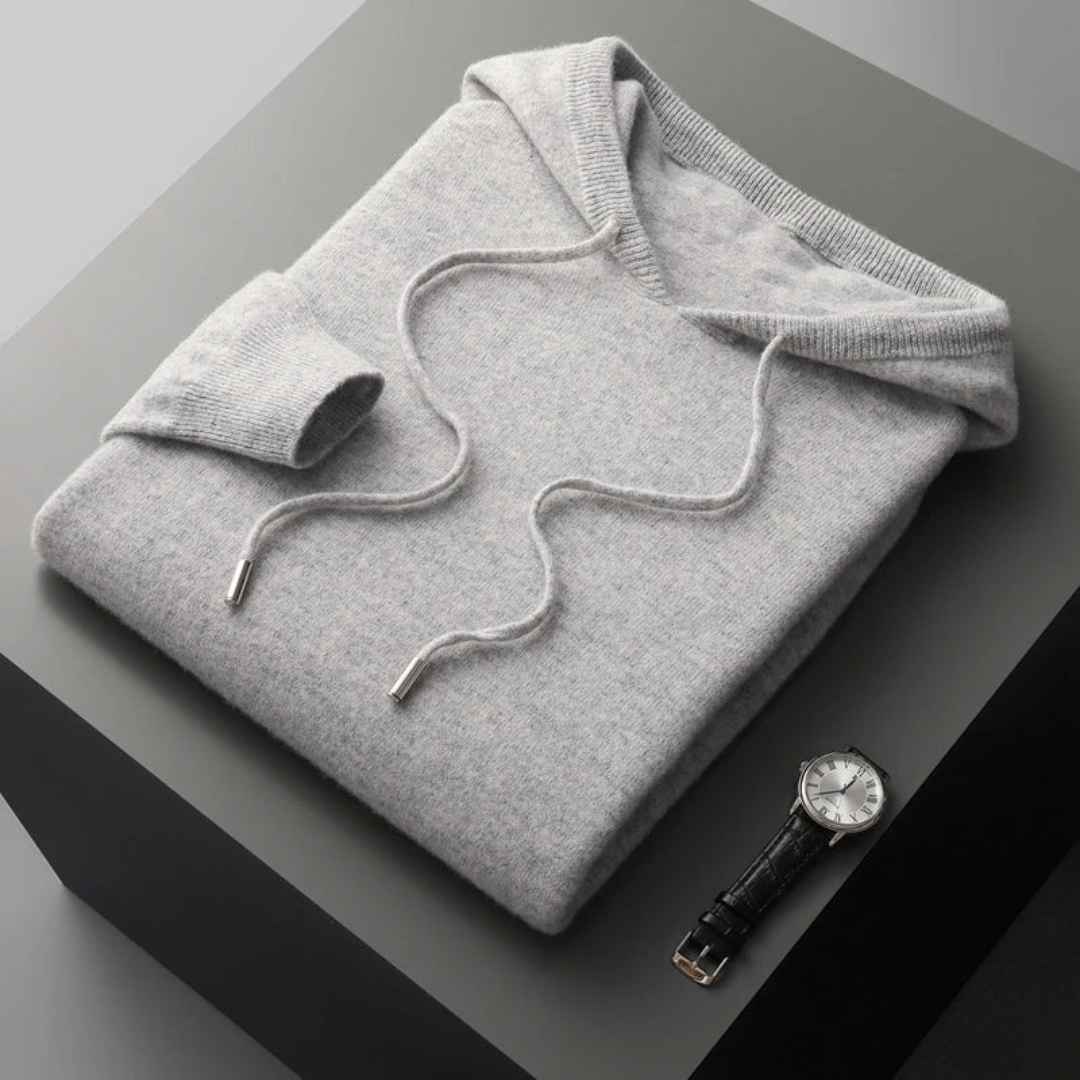 Domar | Luxe comfortabele wollen hoodie