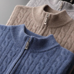 Lars | Men's Half-Zip Cashmere Sweater