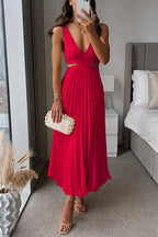 Samantha | Elegant pleated dress 