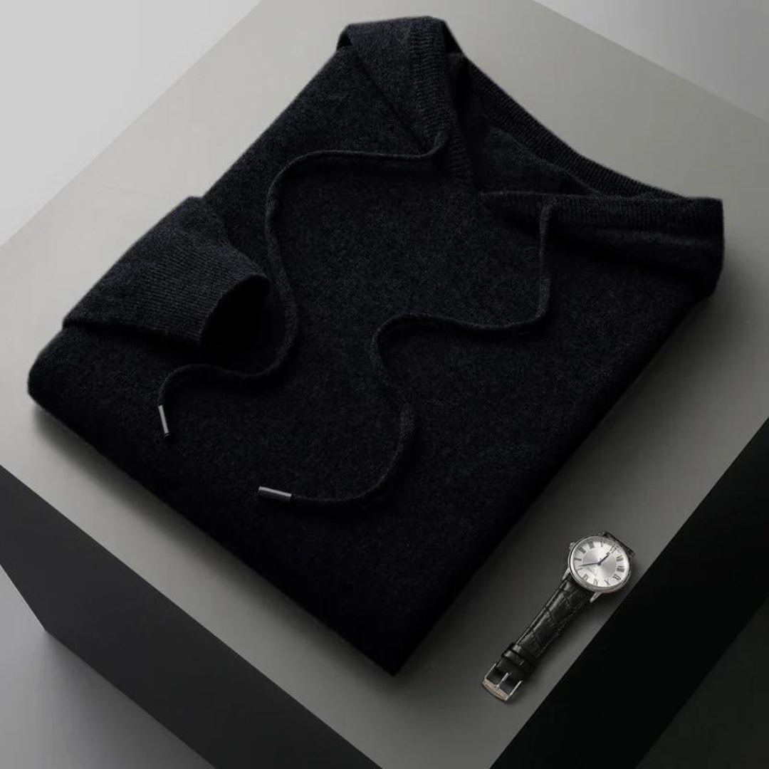 Domar | Luxe comfortabele wollen hoodie