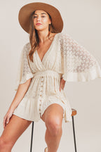 Anna | Boho Dress With Lace Design 