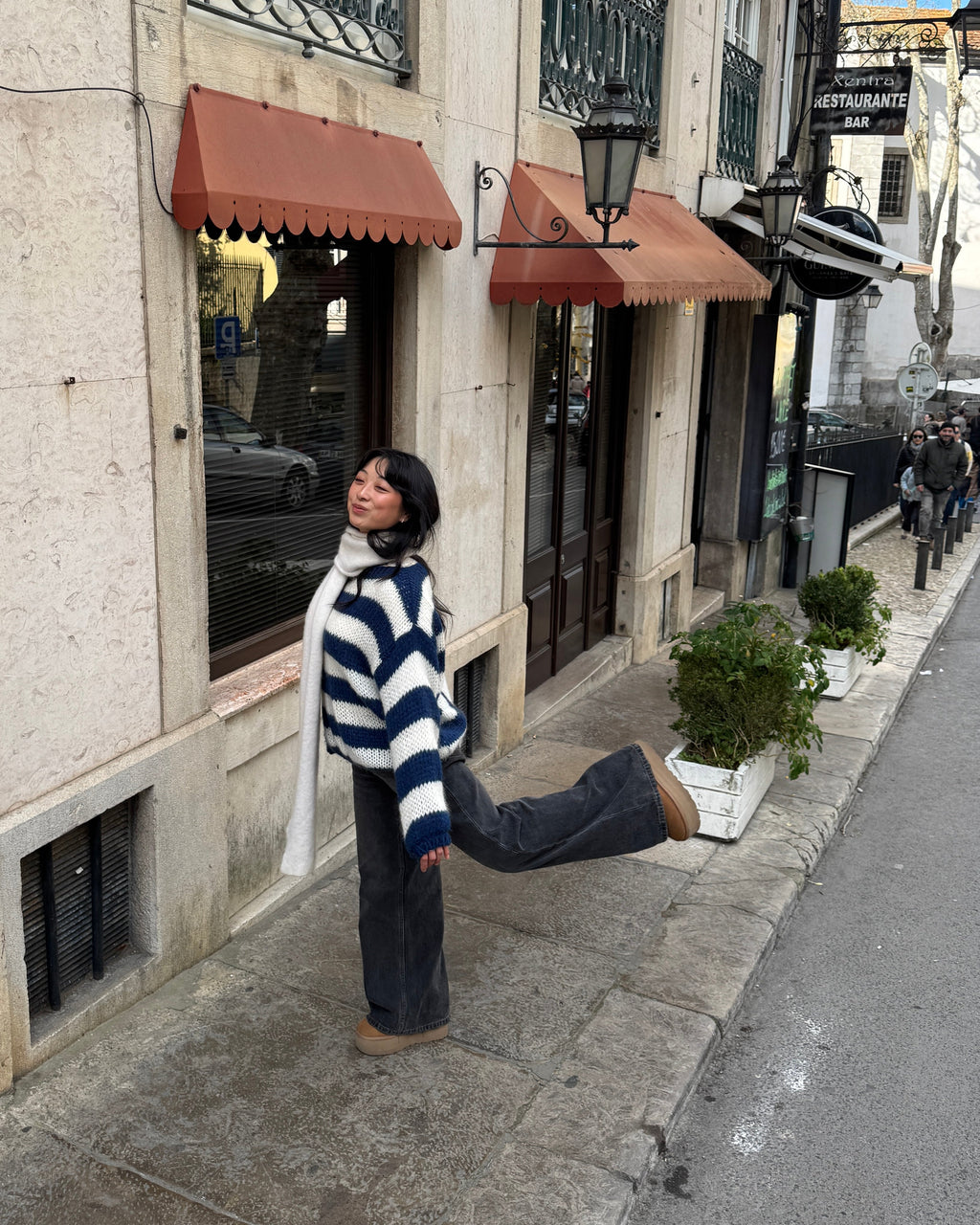 MAYA Olympia Knit - Navy