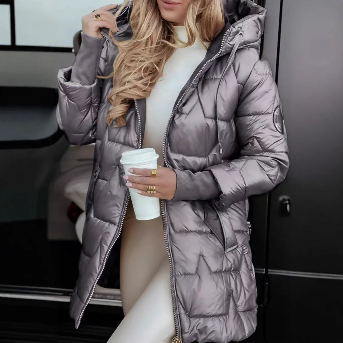 Moriva Herfstjas Dames met Capuchon
