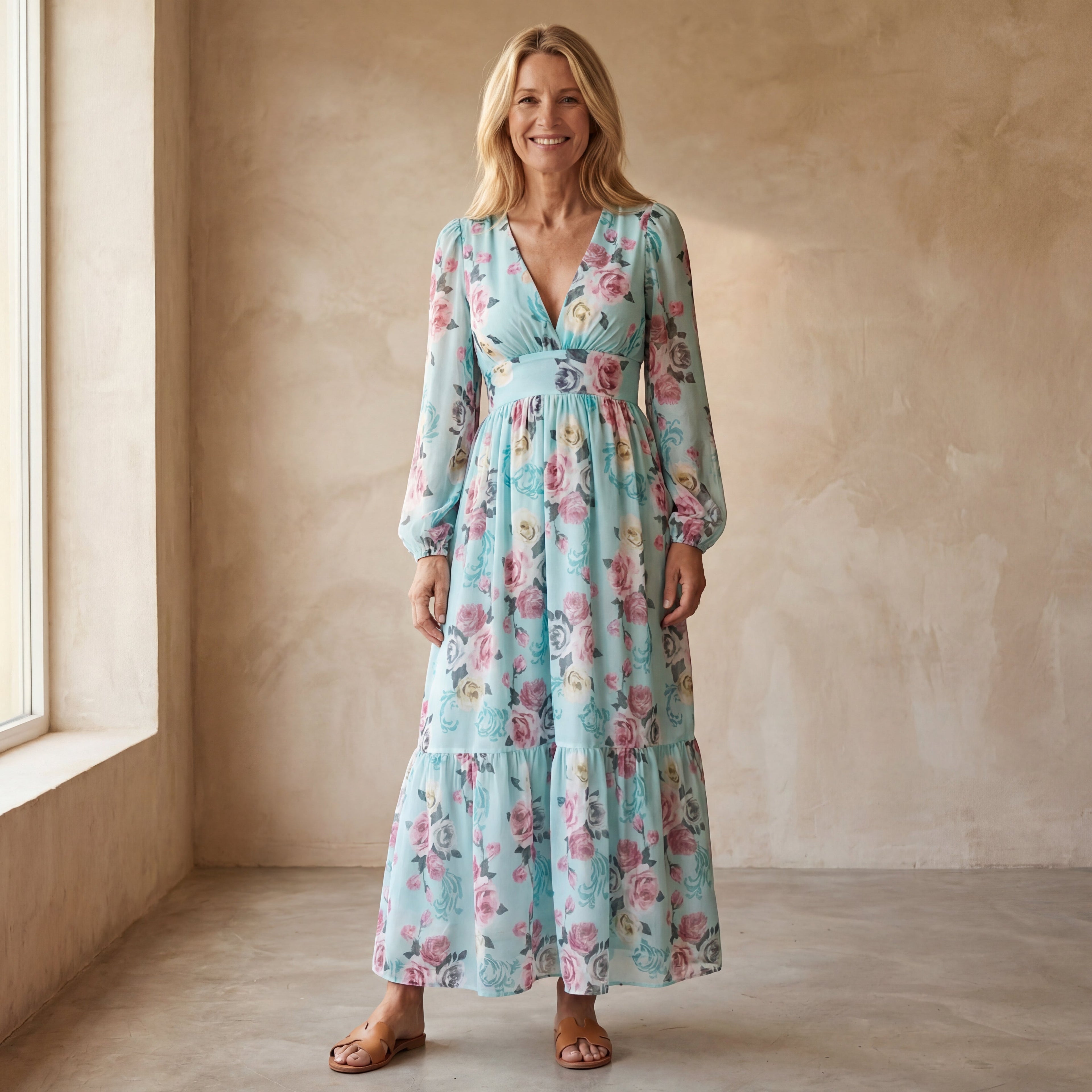 Ariana - Kleid mit Blumenmuster
