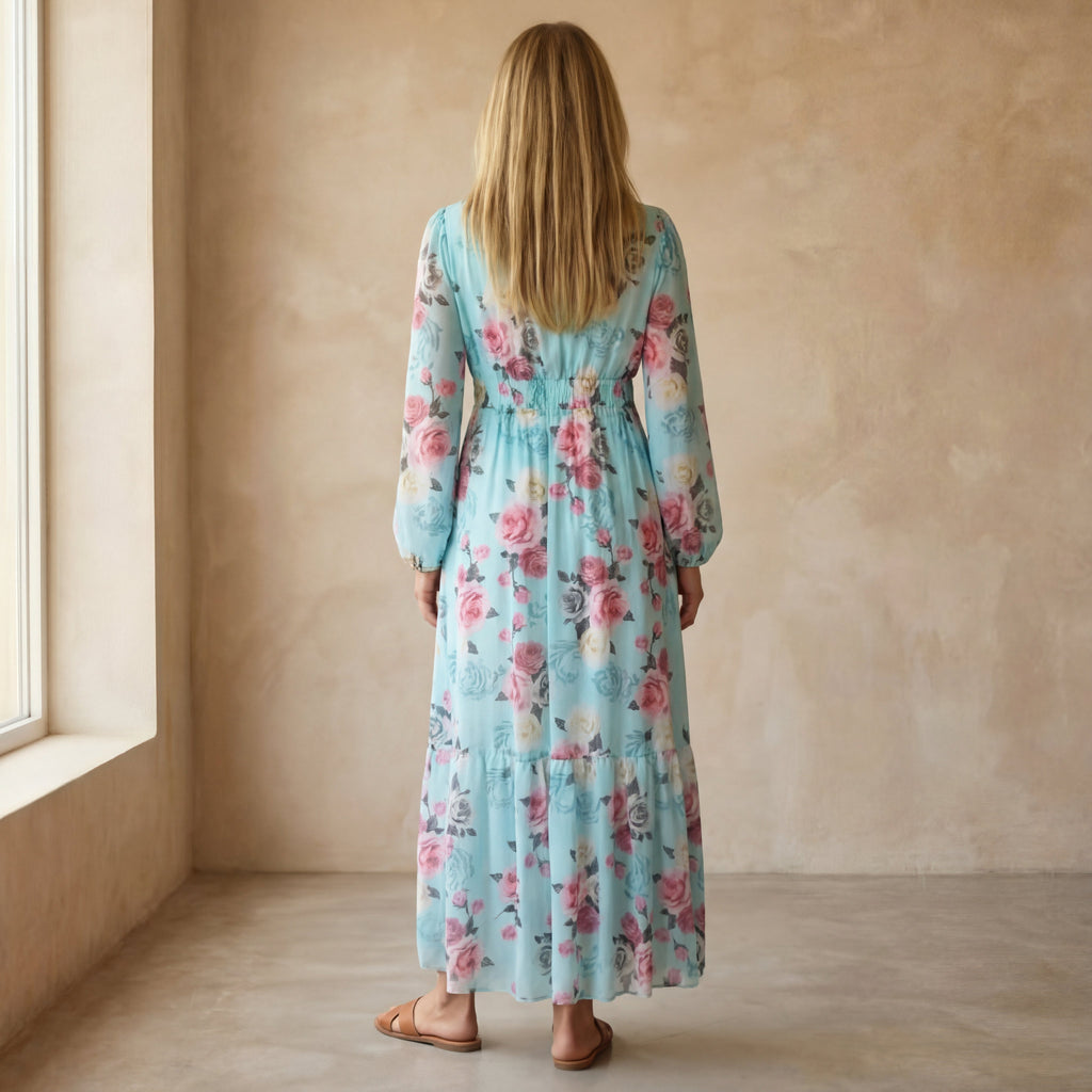 Ariana - Kleid mit Blumenmuster