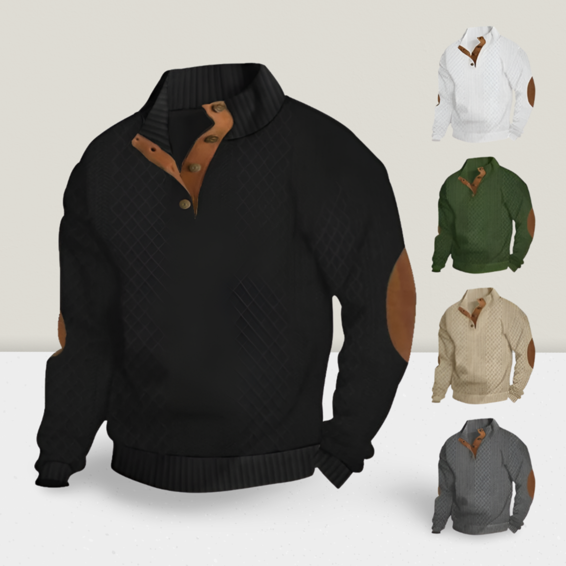 Nordic Edge™ | Luxuriöser Winterpullover