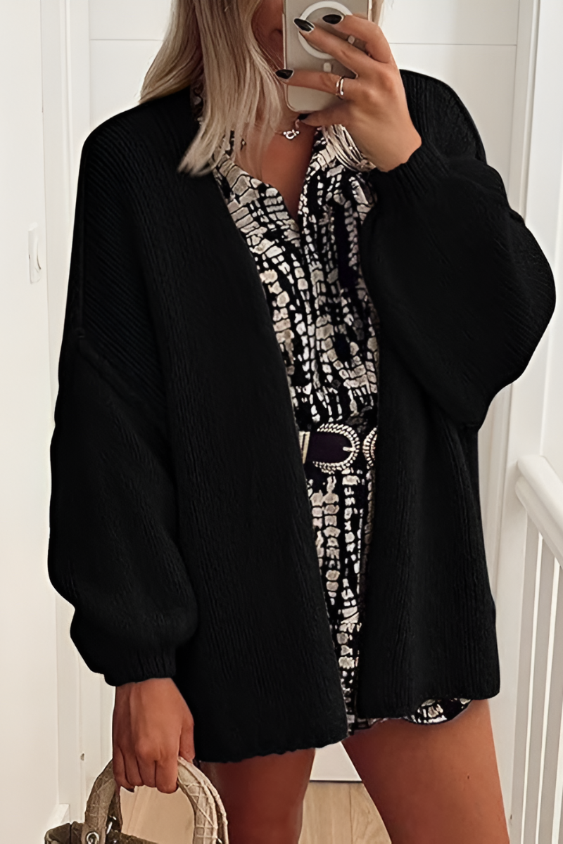Luna™ | Oversize-Strickjacke