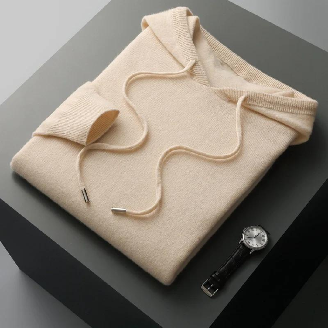 Domar | Luxe comfortabele wollen hoodie