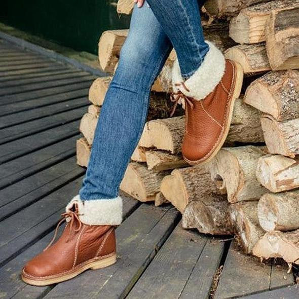 EMILIA - Waterproof boots with wool lining
