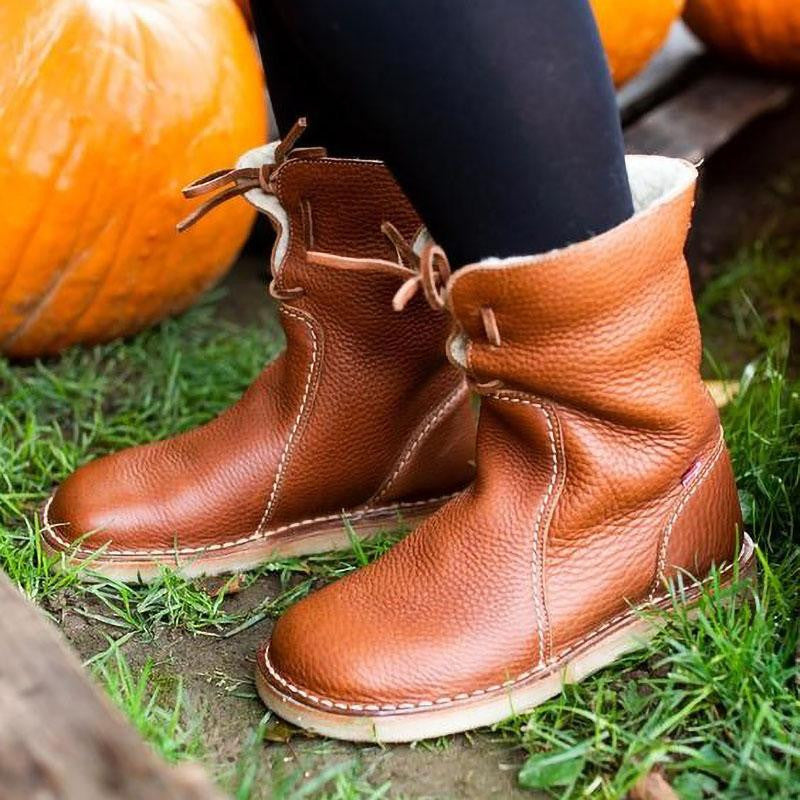 EMILIA - Waterproof boots with wool lining
