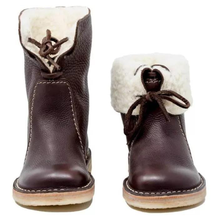 EMILIA - Waterproof boots with wool lining
