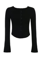 PuurShine - Gerippte Strickjacke mit Leggings
