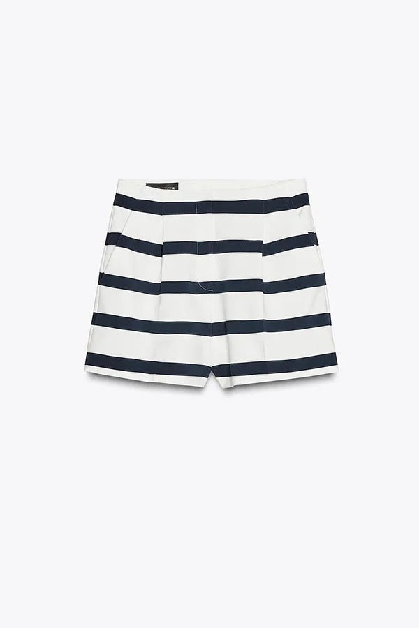 Stripes & Structure Set – Zomers Statement in Zwart-Wit