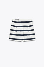 Stripes & Structure Set – Zomers Statement in Zwart-Wit