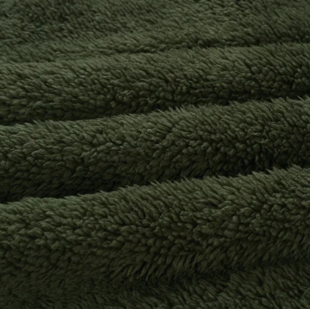 Noemi - Warm Fleece Sweater with Fur