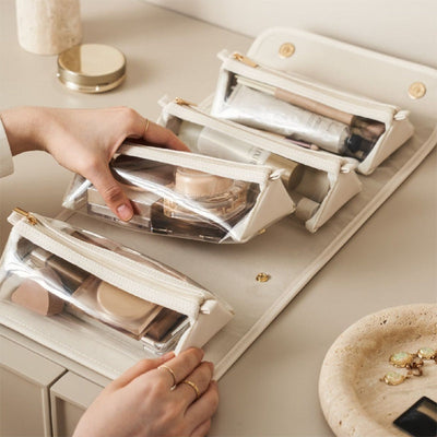 ELENA – Luxe Opvouwbare Make-up Organizer met Compartimenten