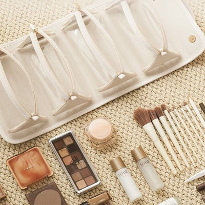 ELENA – Luxe Opvouwbare Make-up Organizer met Compartimenten
