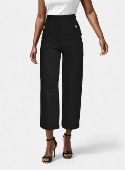 Tetouana™ - Cropped Wide Leg Pants | Maakt buik platter