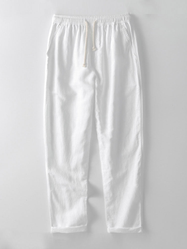 Leinen-Koordinationsset für Herren | Minimalistischer Sommerstil | Komfort &amp; Klasse