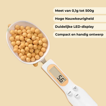 Digital Measuring Scoop Spoon - Weighing Scoop 0.1g-500g - LED Display