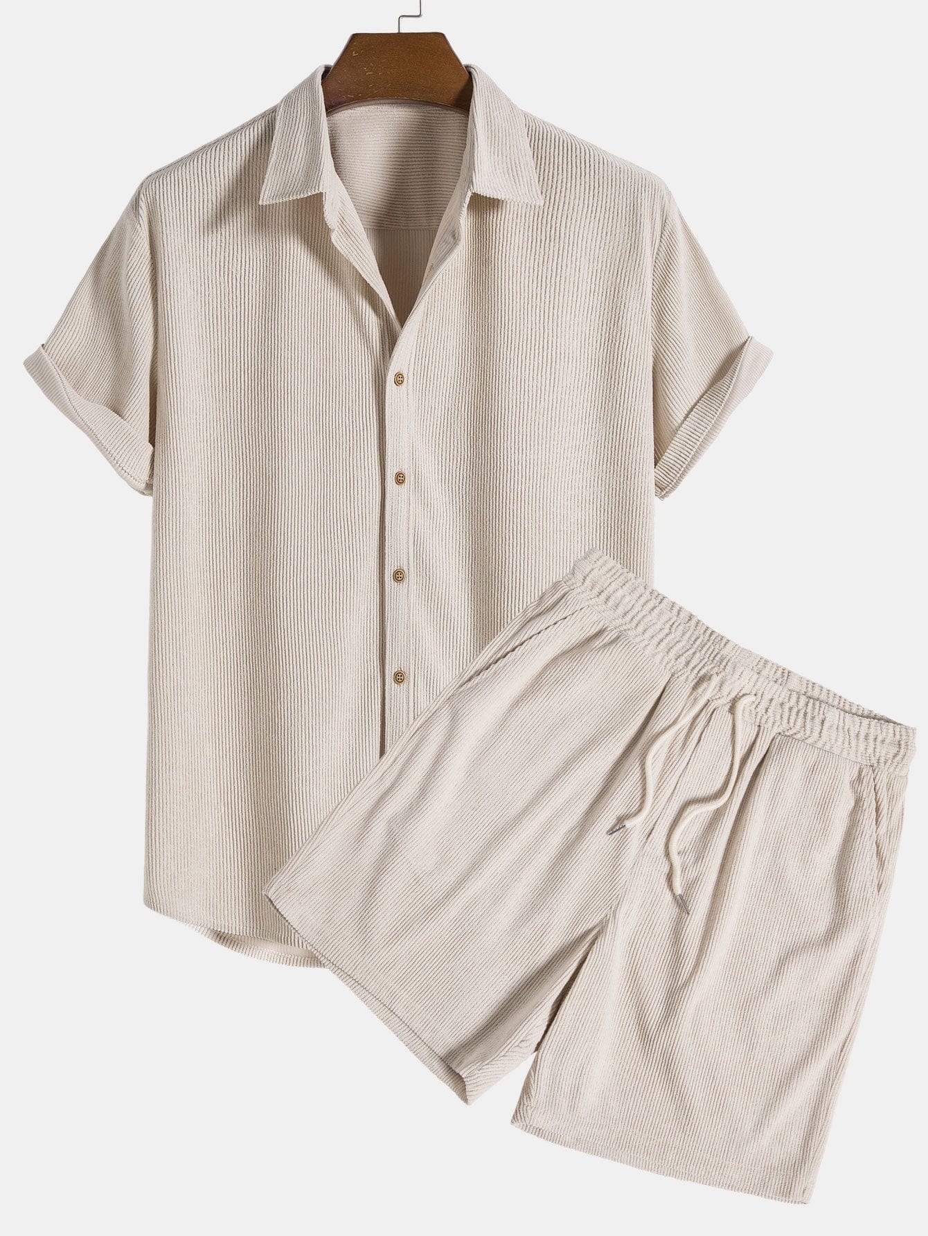 Leonardo™ | Corduroy Short Summer Set 