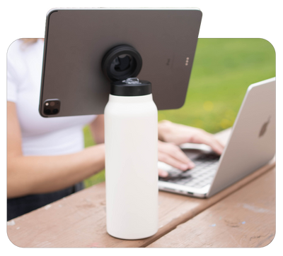 HydroBotty™ - All-in-One Water Bottle and Phone Holder