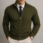 Davi™ | Modern Textured Zip Sweater