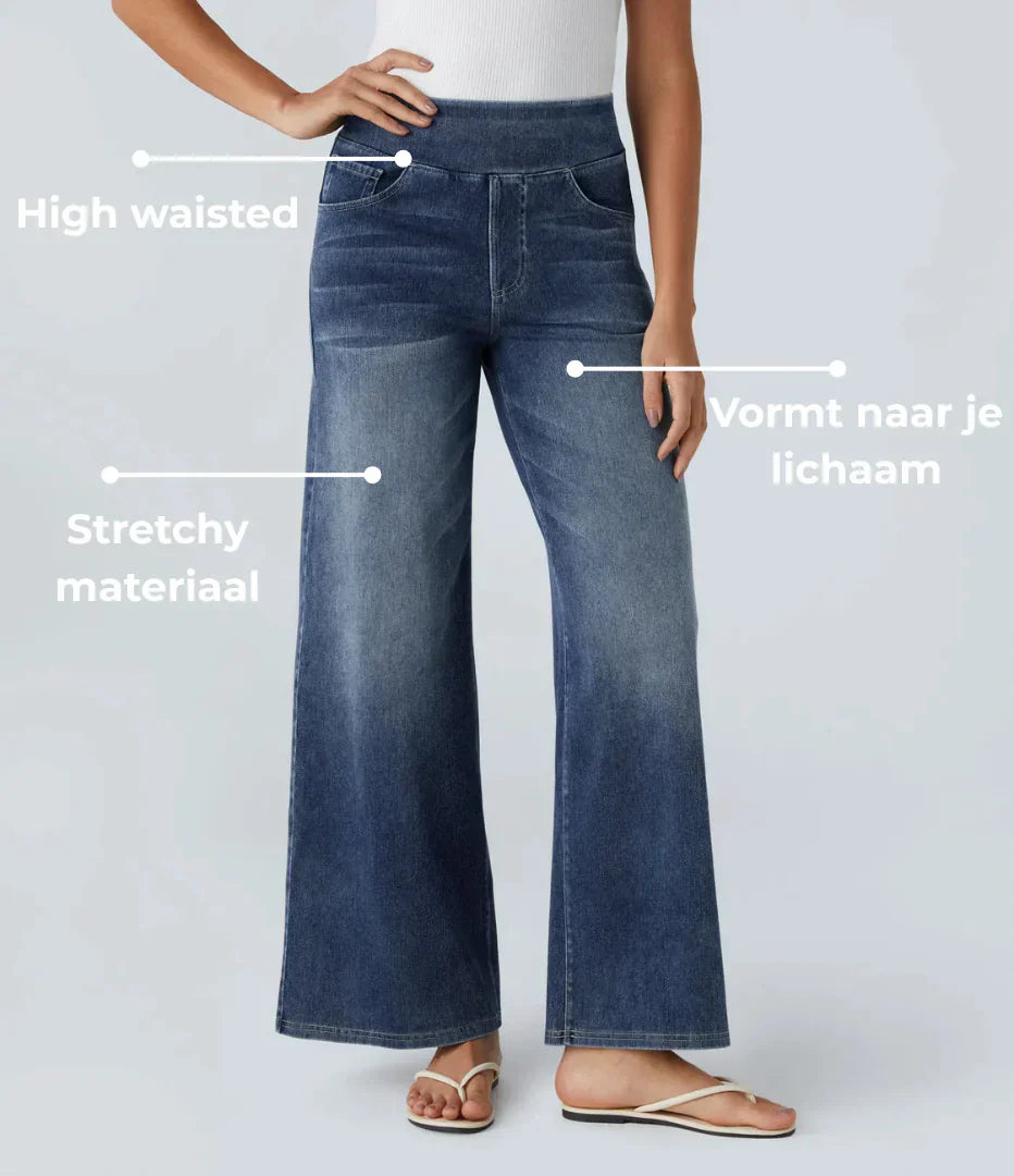 Eva | Comfortable &amp; Stretchy High-Waisted Pants