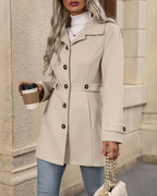 Elena™ | Elegant Fitted Coat