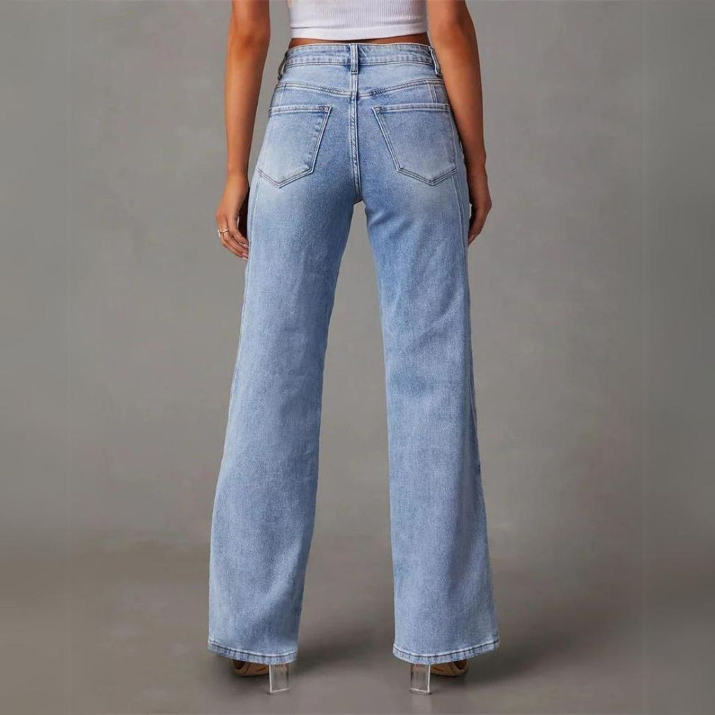 FAYLINE™ | ELEGANTE SCHLAGJEANS