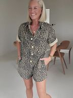 Maya™ | Mini-Strampler mit Leopardenmuster