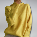 Mila™ | Luxuriöser Kaschmir-Rollkragenpullover