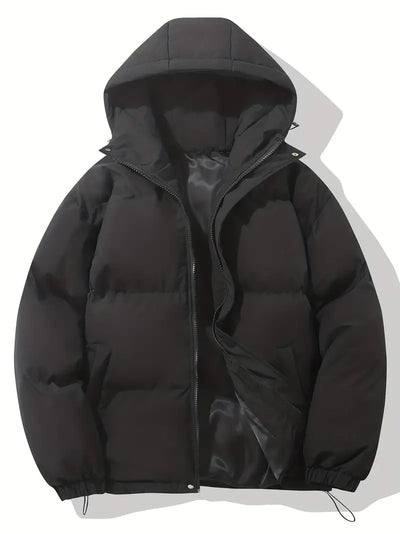 Jose - Classic Winter Down Jacket with Hood for Men